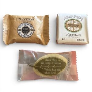 L'OCCITANE Verveine, Amande, and Shea Butter Soaps